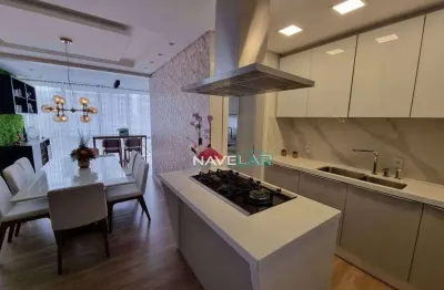 Lindo apartamento finamente mobiliado com 2 dormitórios, sendo 1 suíte master no gravatá em navegantes