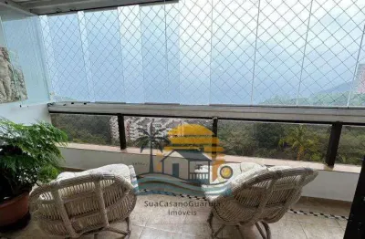 Apartamento com 4 dormitórios à venda, 175 m² por r$ 1.200.000,00 - morro sorocotuba - guarujá/sp