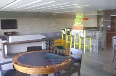 Apartamento com 3 dormitórios à venda, 175 m² por r$ 1.200.000 - morro sorocotuba - guarujá/sp cod. 26726v