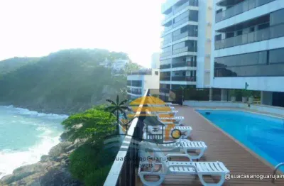 Apartamento costão das tartarugas com 2 dormitórios à venda, 87 m² por r$ 950.000 - praia da enseada – tortugas - guarujá/sp