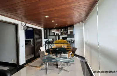 Apartamento sorocotuba  com 3 dormitórios à venda, 168 m² por r$ 1.300.000 - guarujá/sp