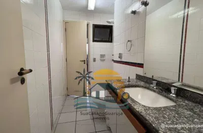 Apartamento sorocotuba com 3 dormitórios à venda, 168 m² por r$ 850.000 - guarujá/sp