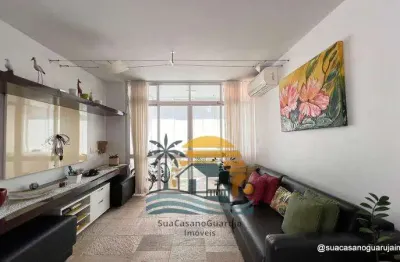 Apartamento com 3 dormitórios à venda, 100 m² por r$ 750.000,00 - praia da enseada – tortugas - guarujá/sp