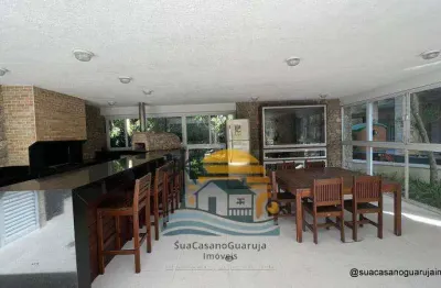 Apartamento Verdemar com 3 dormitórios à venda, 158 m² por R$ 1.400.000 - Praia da Enseada - Tortugas - Guarujá/SP