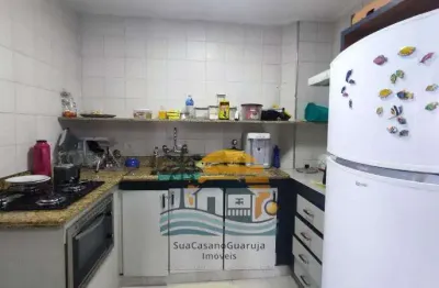 Apartamento com 3 dormitórios à venda, 100 m² por r$ 600.000,00 - praia da enseada – hotéis - guarujá/sp