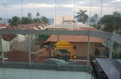 Apartamento venda 3 dormitórios, churrasqueira. praia da enseada guarujá