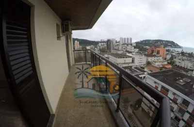 Apartamento venda 3 dormitorios 2 suites 105 m2 2 vagas vista do mar com lazer enseada guaruja cod ap0100r