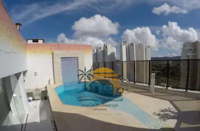 Cobertura venda 4 dormitorios 4 banheiros 4vagas 260m2 costao das tartarugas guaruja bairro parque enseada cod cof6693v