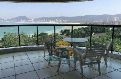 Apartamento frente mar 4 suites condominio tortugas guaruja 224 m2 2 vagas parque enseada codapf4006v