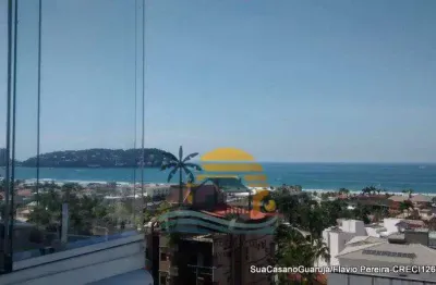 Apartamento guaruja vista mar 3 suites 143 m2 2 vagas balneario cidade atlantica cod app8911v