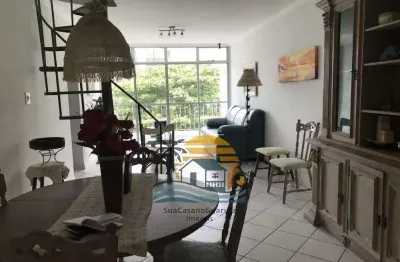 Cobertura venda 3 dormitorios 1 vaga 120m2 vila julia guaruja sp enseada cod cb5009v