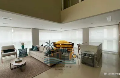 Apto duplex com 3 suítes, varanda gourmet à venda, 151 m² por r$ 1.490.000 - balneário cidade atlântica - guarujá/sp cod. ap363635v