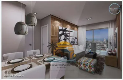 Lançamento apartamento 2 dormitórios 1 suite 2 vagas 67 m² praia da ensedada guaruja sp ln30495v