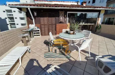 Cobertura duplex com churrasqueira em ótima localização - enseada 55559v