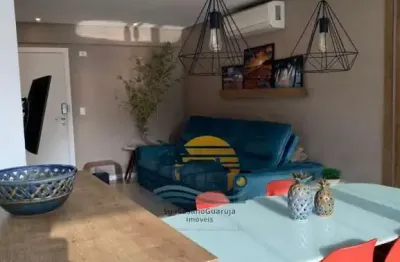 Apartamento garden 2 suítes 2 vagas varanda gourmet lazer completo praia do tombo  guaruja sp cod ap30582v