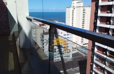 Apartamento cobertura 3 dormitórios 1 vaga 3 banheiros 160 m2 pitangueiras guaruja sp