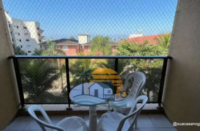 Apartamento com 3 dormitórios venda 100 m² por r$ 480.000 - vila júlia - guarujá sp cod. ap8710v