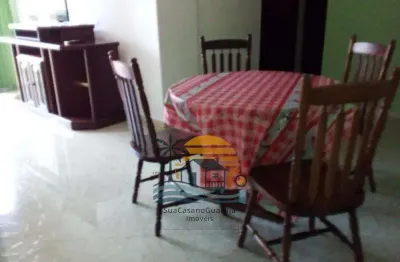 Apartamento com 2 dormitórios closet sacada 1 vaga na Enseada 0739V