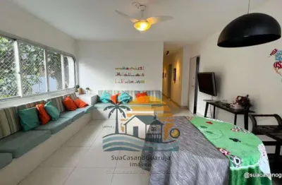 Apartamento com 3 dormitórios à venda, 87 m² por r$ 350.000 - vila júlia - guarujá/sp cod. ap51764v