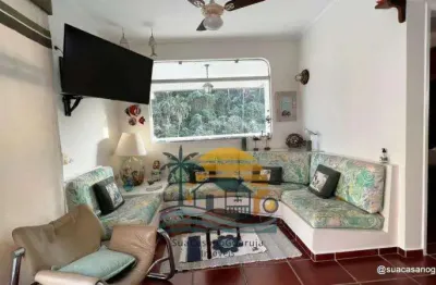 Cobertura com 2 dormitórios à venda, 150 m² por r$ 700.000 - jardim tejereba - guarujá/sp cod. 55775v