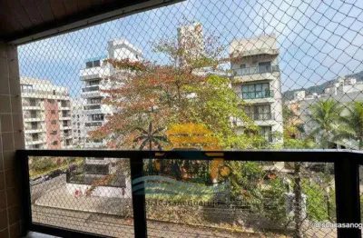 Apartamento com 3 dormitórios à venda, 125 m² por r$ 600.000 - jardim três marias - guarujá/sp - cod. 46776v