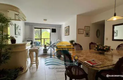 Apartamento com 3 dormitórios à venda, 125 m² por r$ 550.000 - jardim três marias - guarujá/sp cod. ap41777v