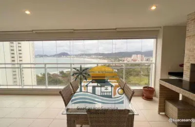Apartamento com 3 quartos, 158 m², à venda por r$ 1.800.000- caminho das tartarugas - praia da enseada - tortugas - guarujá/sp cod. app69211v