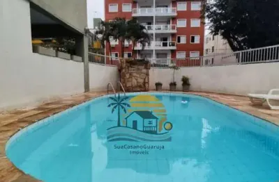 Apartamento com 3 dormitórios à venda, 80 m² por r$ 360.000 - vila luis antônio - guarujá/sp cod. ap17845v