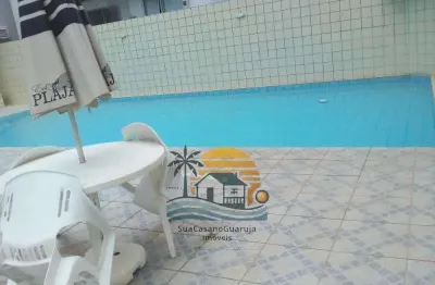 Apartamento com 2 dormitórios à venda com lazer, 80 m² na enseada