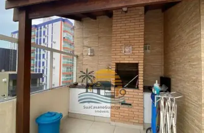 Cobertura penthouse com 3 dormitórios 1 suíte churrasquera 3 vagas no tombo