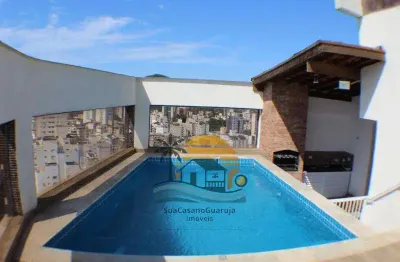 Cobertura penthouse com 3 dormitórios churrasqueira piscina nas Astúrias