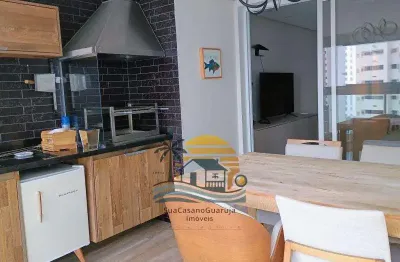 Apartamento com 2 quartos para alugar na Rua Nelson Cajado, Jardim Astúrias, Guarujá