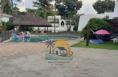 Casa com 7 dormitórios à venda, 502 m² por r$ 2.100.000,00 - acapulco - guarujá/sp