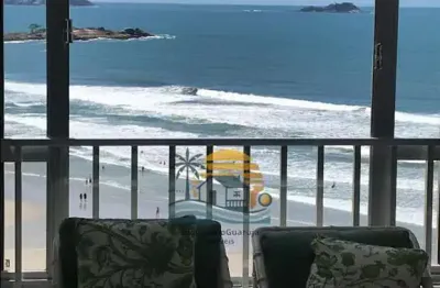 Apartamento 4 dormitórios 1 vaga frente ao mar na pitangueiras