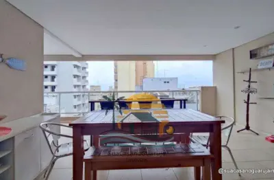 Apartamento com 3 dormitórios à venda, 113 m² por r$ 900.000 - praia da enseada – aquário - guarujá/sp
