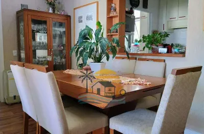 Apartamento à venda com 3 dormitórios piscina na praia do tombo