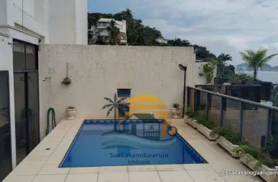 Apartamento cobertura 3 dormitorios 190 m2 2 vagas costao tartarugas guaruja praia da enseada cod cof934121v