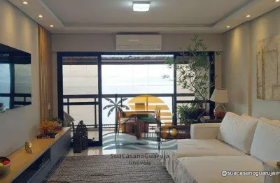 Apartamento venda 3 dormitórios  132 m² Costão das Tartarugas  - Praia da Enseada – Tortugas - Guarujá/SP COD. AP3879011V