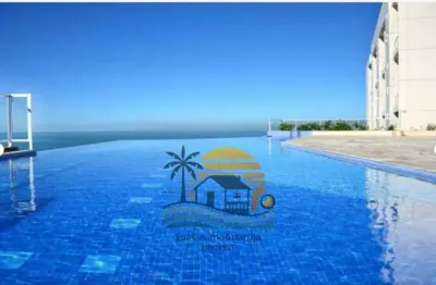 Apartamento venda 2 suites 80 m2 2 vagas venda penhasco das tartarugas enseada guaruja sp cod 5348v
