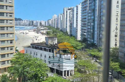 Apartamento vista mar com 3 dormitórios pitangueira - guarujá