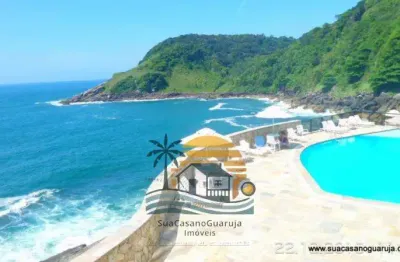 Apartamento frente mar 3 dormitorios costao das tartartugas guaruja cod ap0029