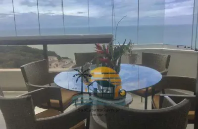 Apartamento vista mar sorocotuba guaruja 4 suite 175 m2 2 vagas morro sorocotuba cod apc71072v