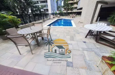 Apartamento 3 dormitorios 1 suite 2 vagas 112 m²  na barra funda – pitangueiras, guarujá r141572