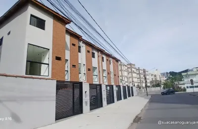 Sobrado novo à venda na praia da enseada guarujá – 2 suítes 1 vaga 110 m2 so100e