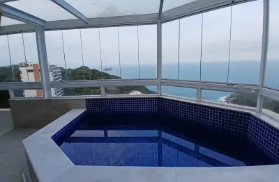 Apartamento vista mar  4 dormitorios 4 suites 2 vagas com lazer condominio sorocotuba guaruja