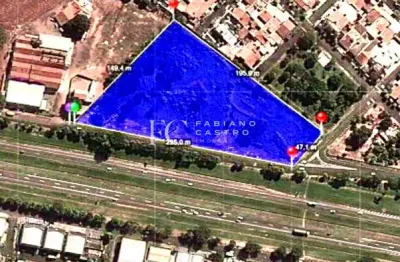 Área comercial às margens da rodovia washington luís
