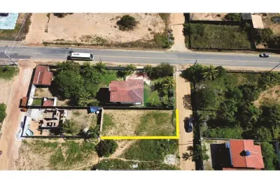 Lote residencial de 360 m² com vista para o mar em carapibus - r$ 65.000