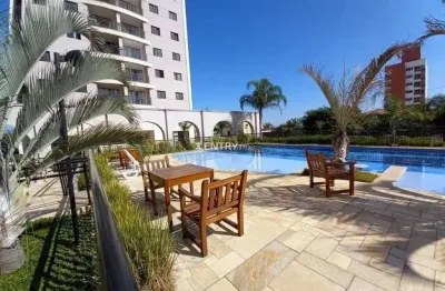 Apartamento com 3 dormitórios sendo 1 suíte  à venda, 77 m² condomínio clube  - ponte de são joão - jundiaí/sp