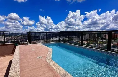 Cobertura à venda com piscina privativa, gourmet sem escada na melhor localização de jundiaí-sp