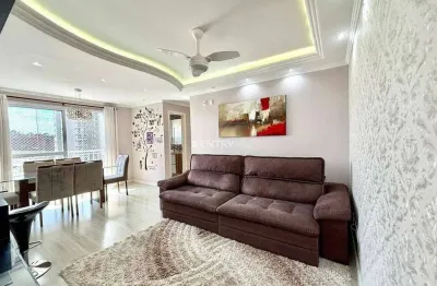 Apartamento condomínio scalla engordadouro, andar alto, sacada envidraçada, sol da manhã e 100% planejado